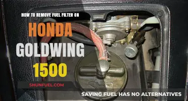 Removing Fuel Filter on Honda Goldwing 1500: Step-by-Step Guide