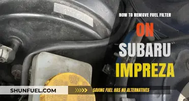 Removing Fuel Filter on Subaru Impreza: Step-by-Step Guide