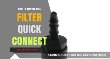 Efficiently Disconnecting Quick Connects on Fuel Filters