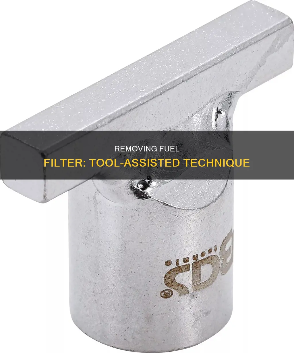 how to remove fuel filter with tool