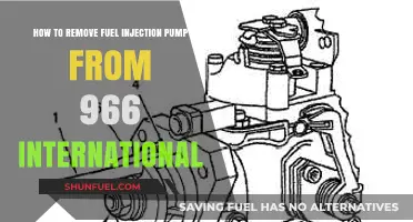 Step-by-Step Guide: Removing Fuel Injection Pump from 966 International