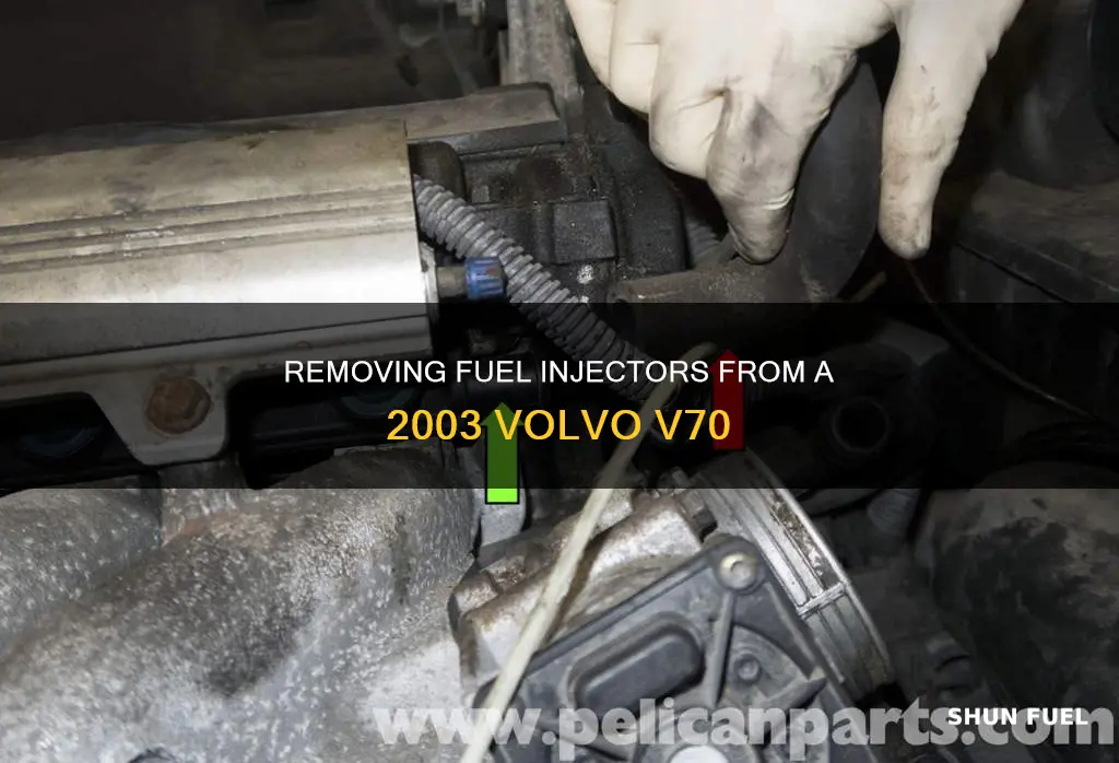 how to remove fuel injector 03 volvo v70