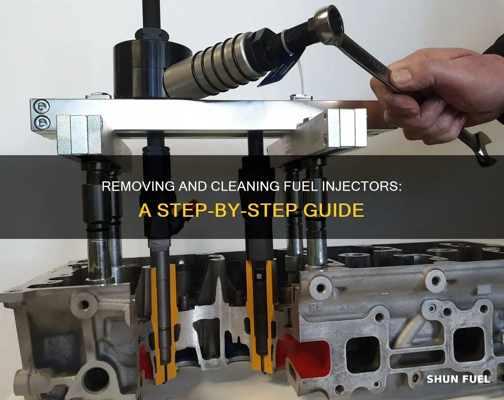 how to remove fuel injector and clean