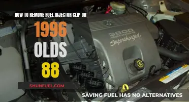 Removing Fuel Injector Clip on '96 Olds 88: A Guide