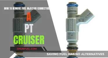Removing Fuel Injector Connectors from a PT Cruiser