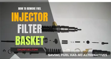 Removing Fuel Injector Filter Basket: Step-by-Step Guide