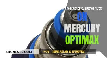 Removing Fuel Injector Filters: Mercury Optimax Guide
