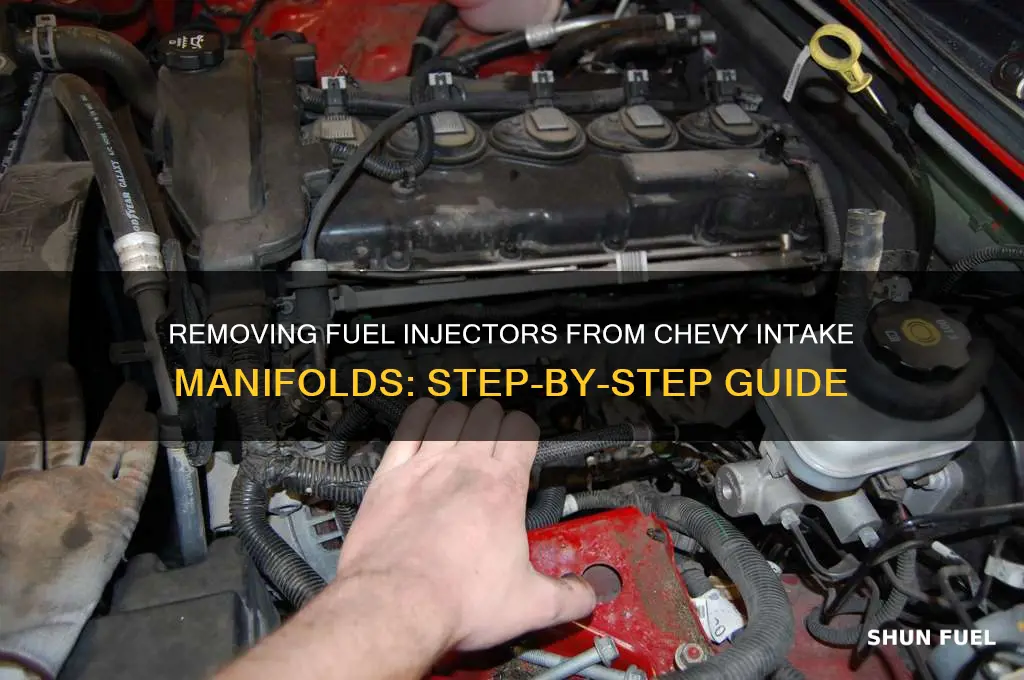how to remove fuel injector from chevy intake manifold