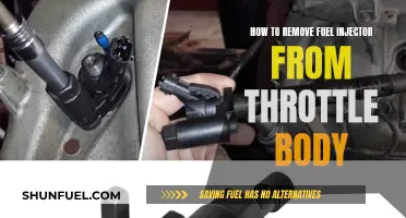 Removing Fuel Injectors: Throttle Body Disassembly Guide