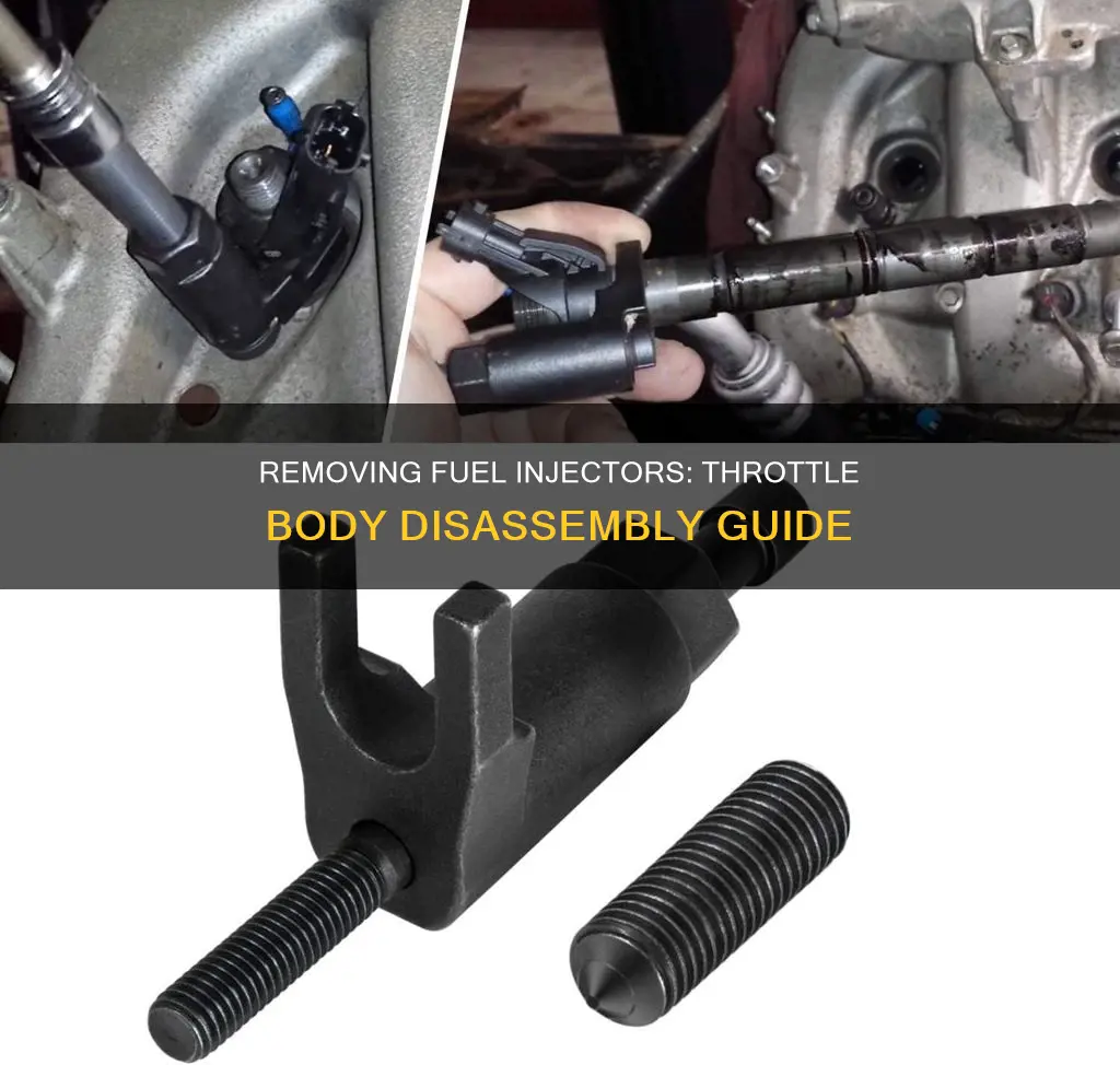 how to remove fuel injector from throttle body