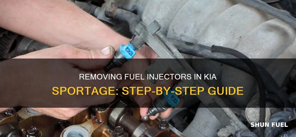 how to remove fuel injector kia sportage