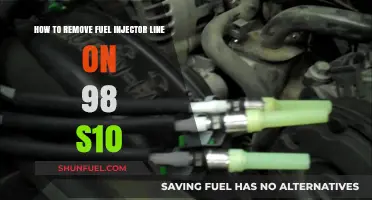 S10 Fuel Injector Line Removal: A Step-by-Step Guide