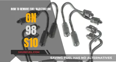 Removing Fuel Injector Lines: A Guide for 98 S10s