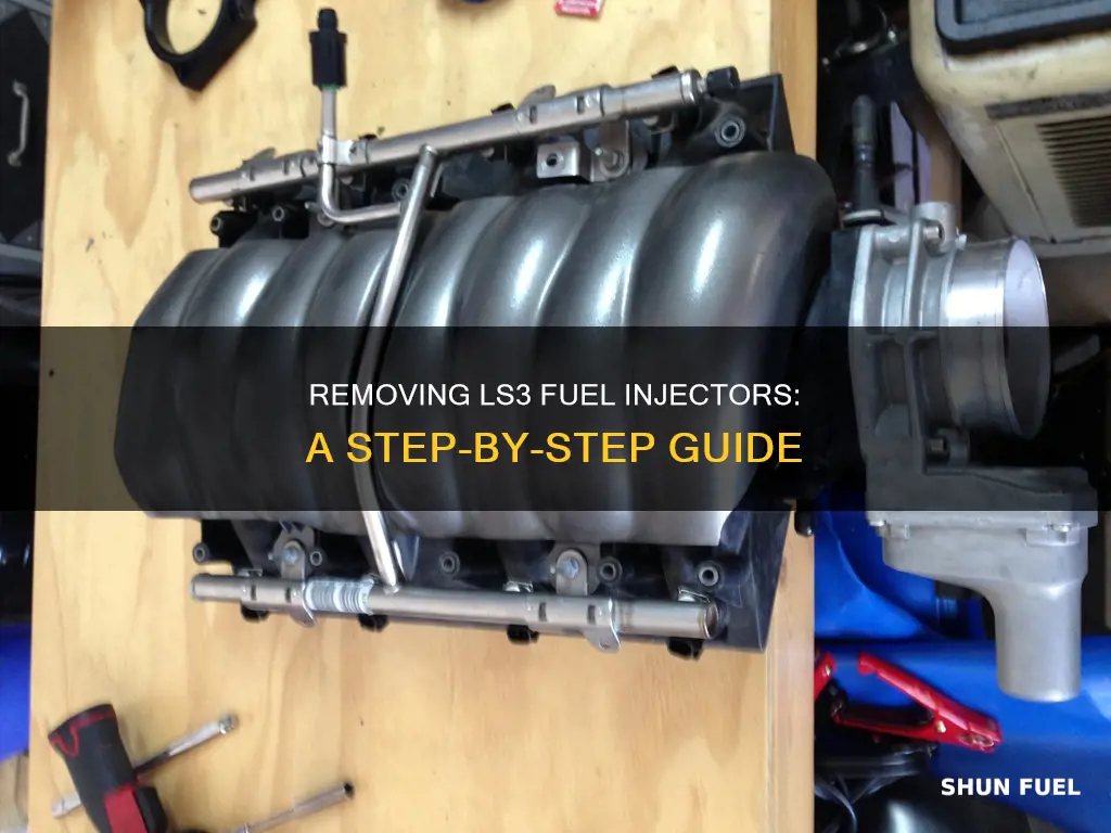 how to remove fuel injector ls3 engine
