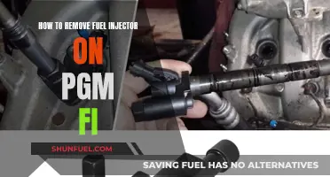 Removing Fuel Injector on PGM-FI: Step-by-Step Guide