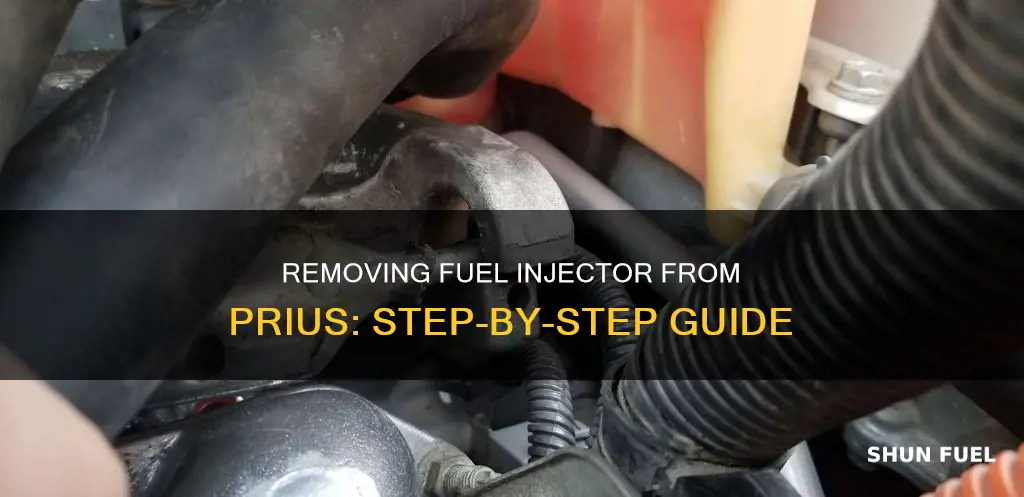 how to remove fuel injector prius