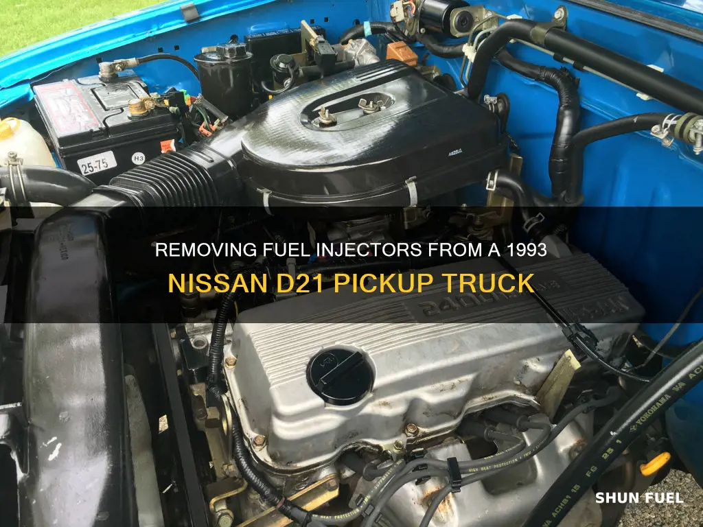 how to remove fuel injectors 1993 nissan d21 pickup
