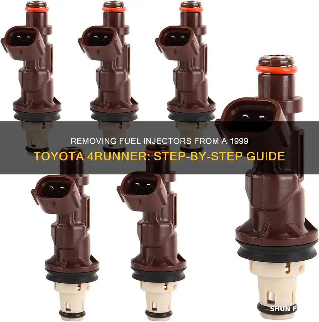 how to remove fuel injectors 1999 toyota 4runner