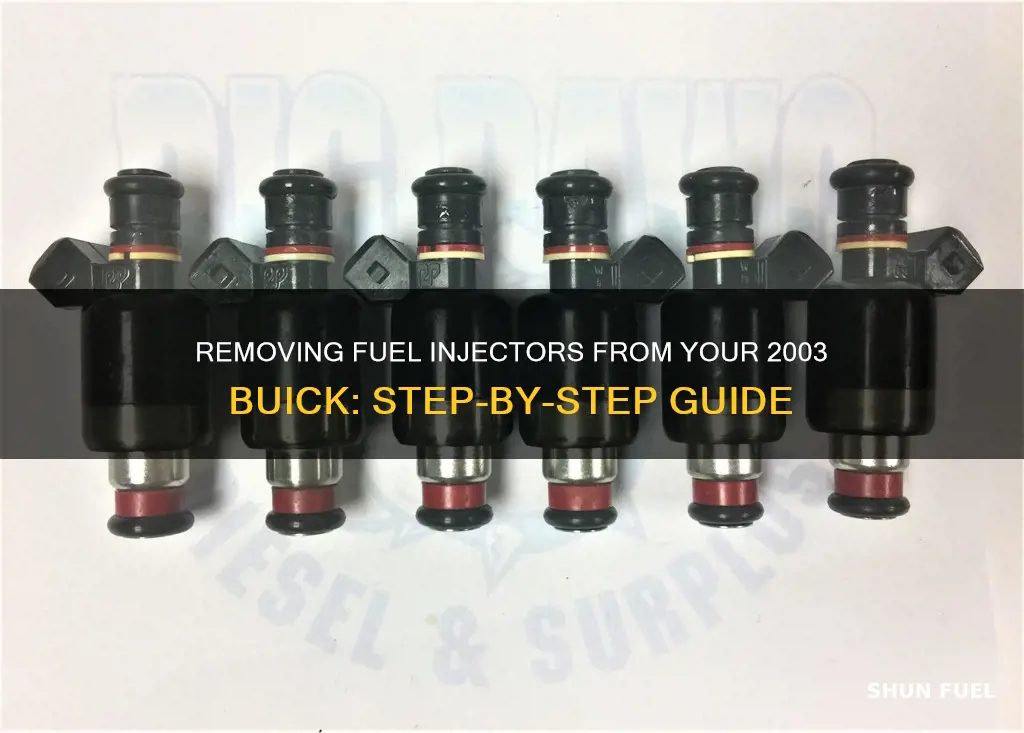 how to remove fuel injectors 2003 buick
