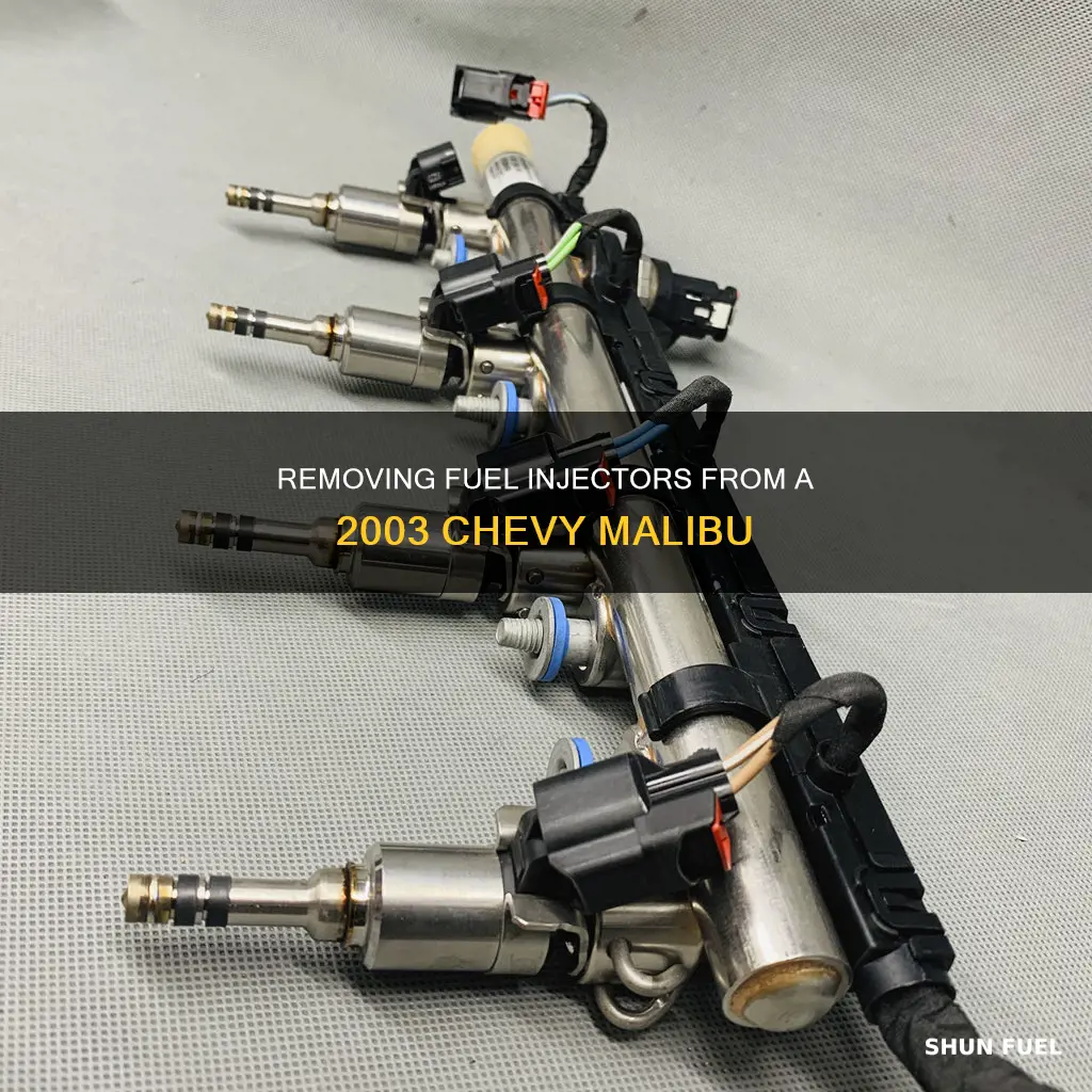 how to remove fuel injectors 2003 chevy malibu