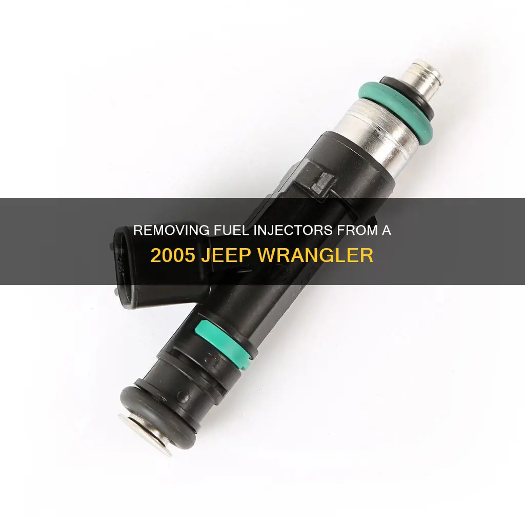 how to remove fuel injectors 2005 keep wrangler