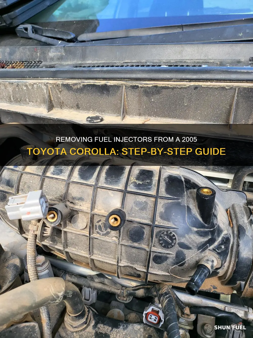 how to remove fuel injectors 2005 toyota corolla