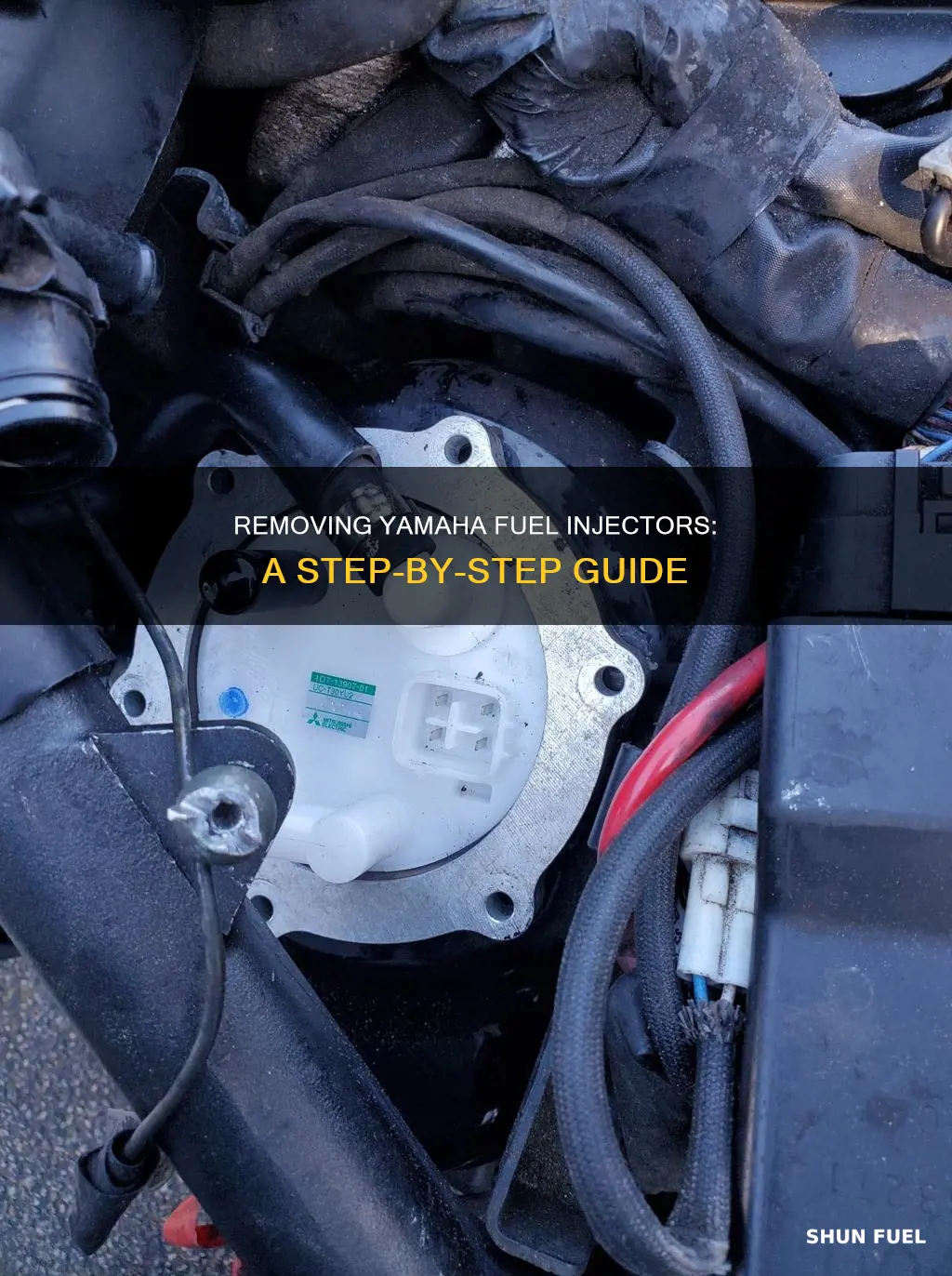 how to remove fuel injectors 4 stroke yamaha