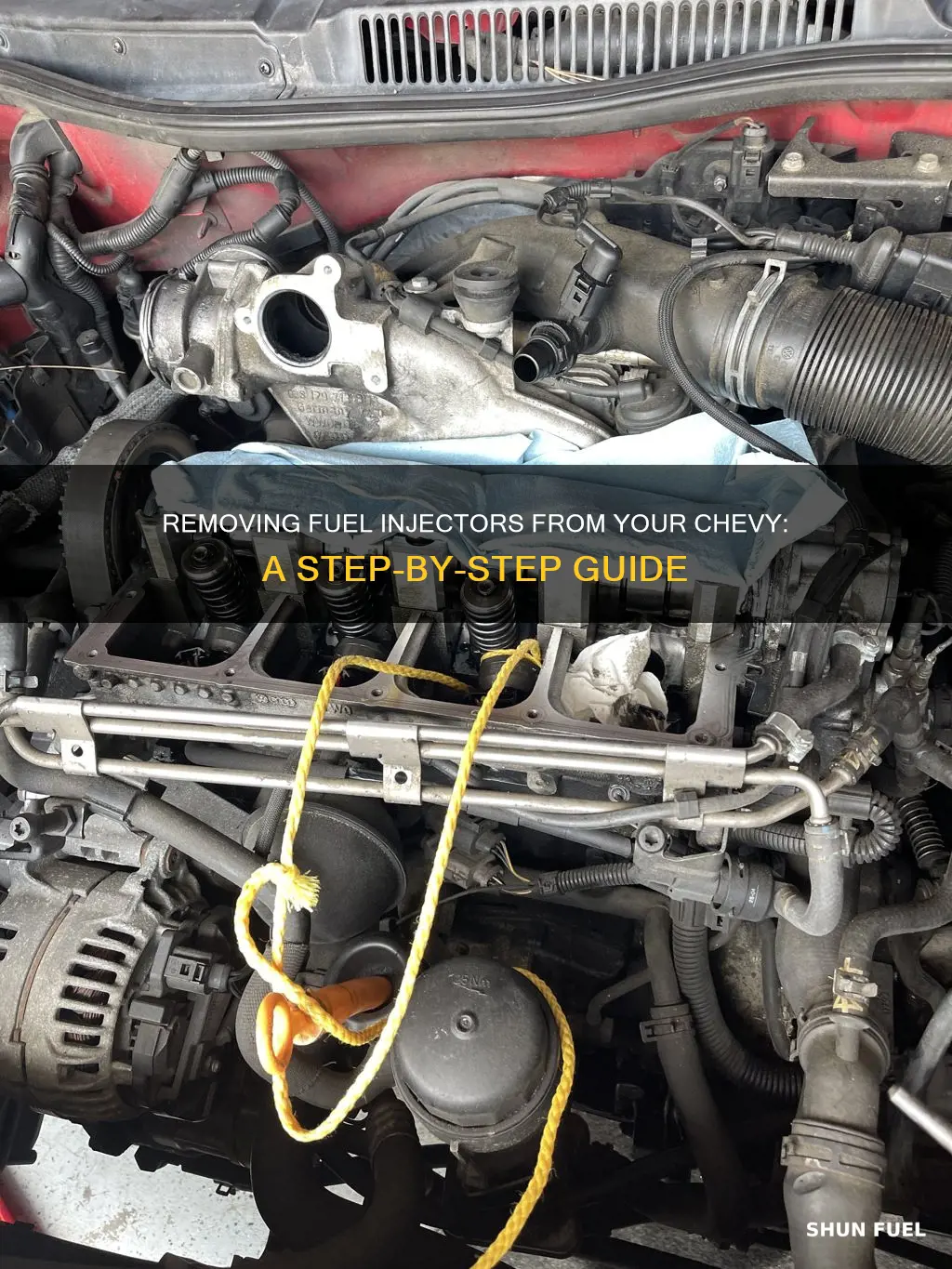 how to remove fuel injectors chevy