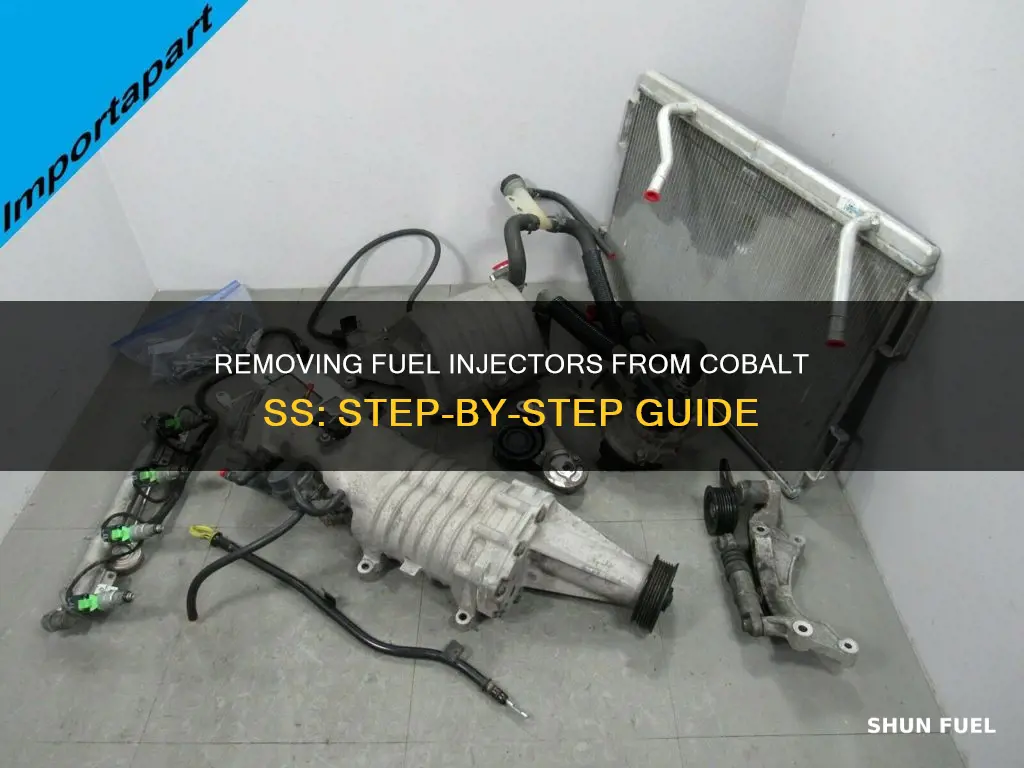 how to remove fuel injectors cobalt ss