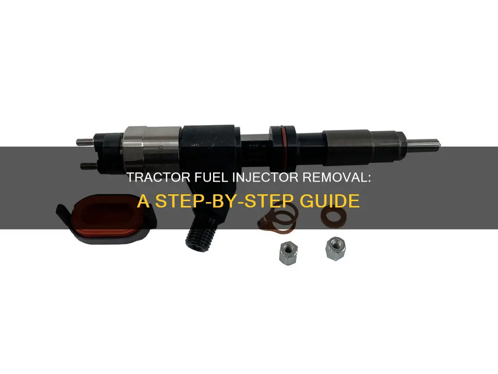 how to remove fuel injectors diesel tractor