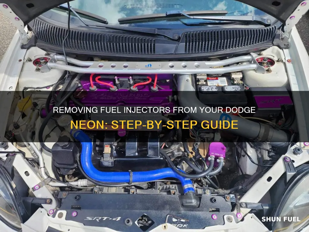 how to remove fuel injectors dodge neon