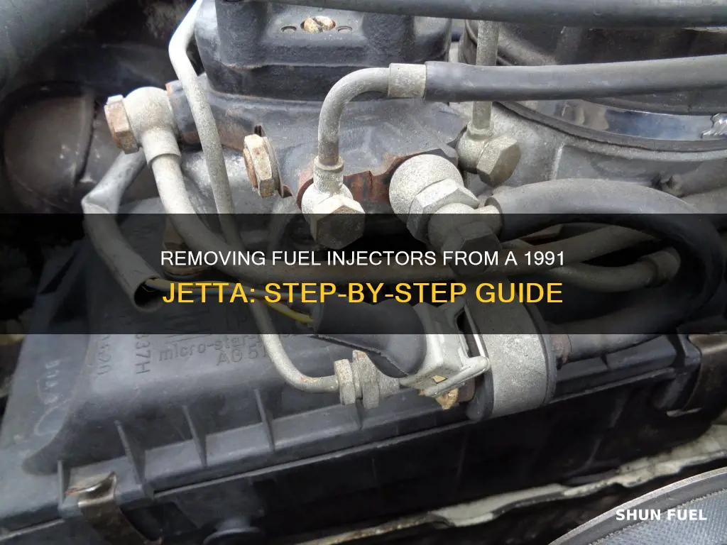 how to remove fuel injectors from a 1991 jetta