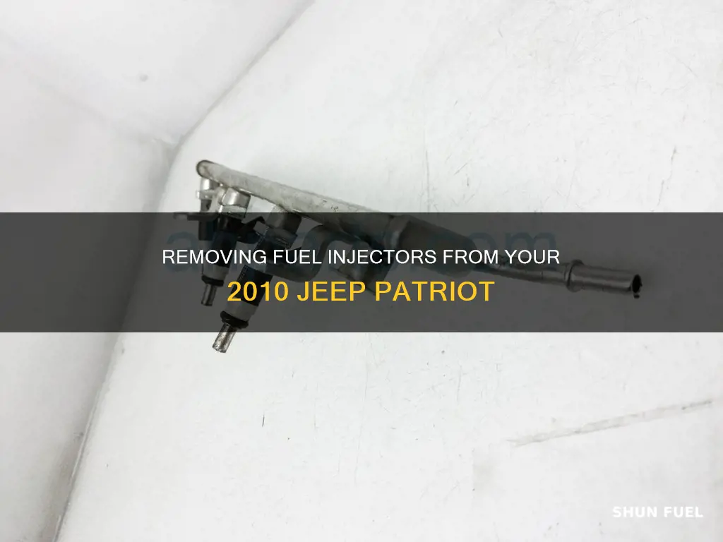 how to remove fuel injectors from a 2010 jeep patriot