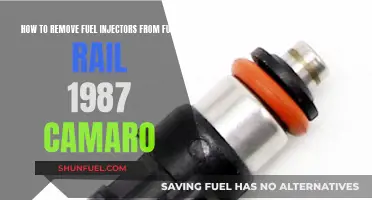 Removing Fuel Injectors from a 1987 Camaro Fuel Rail