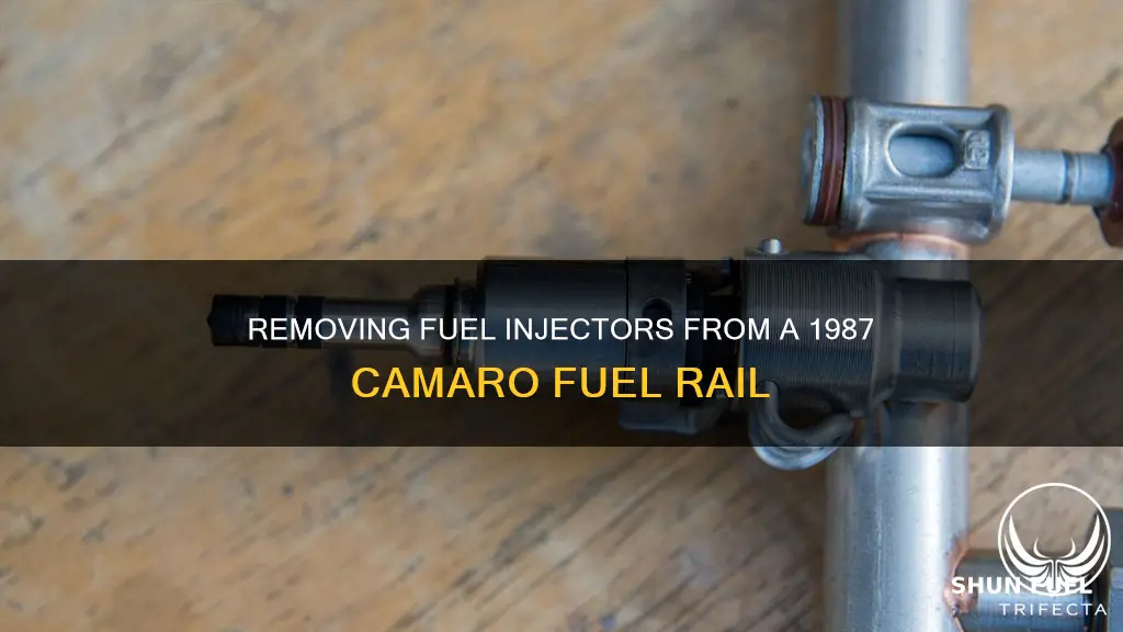 how to remove fuel injectors from fuel rail 1987 camaro