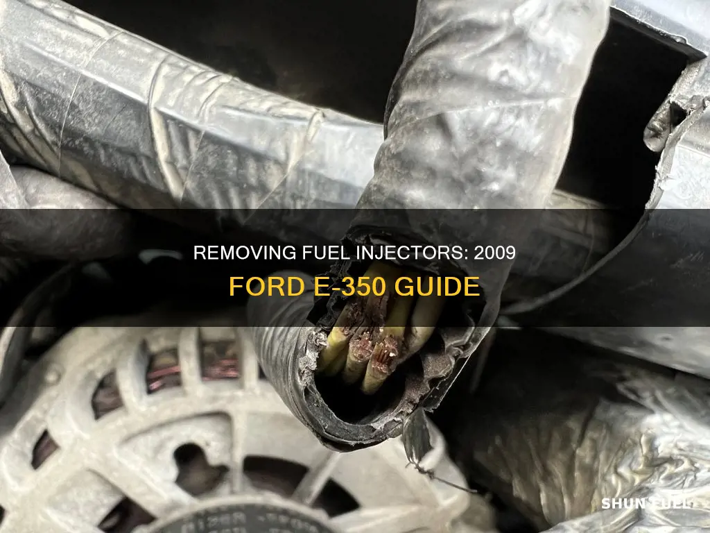 how to remove fuel injectors on 2009 ford e 350