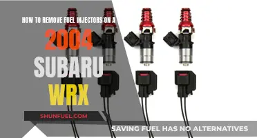 Removing Fuel Injectors: 2004 Subaru WRX Guide