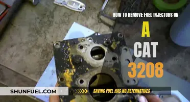 Removing Fuel Injectors: Cat 3208 Engine Guide