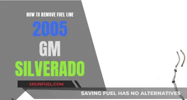 Removing Fuel Lines: 2005 GM Silverado Guide