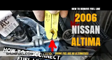 Mastering the Art of Fuel Line Removal: A Step-by-Step Guide for Your 2006 Nissan Altima