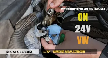 VW 24V Fuel Line & Injector Removal Guide: Step-by-Step