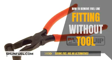 Removing Fuel Line Fittings: Tool-Free Techniques and Tricks