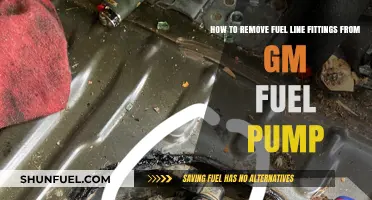 Mastering GM Fuel Pump: Tips for Removing Fuel Line Fittings