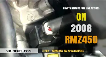 Mastering the Art: Removing Fuel Line Fittings on Your 2008 RMZ450