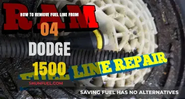 Dodge 1500 Fuel Line Removal: A Step-by-Step Guide