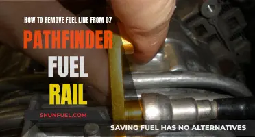 Removing Fuel Line from '07 Pathfinder Fuel Rail
