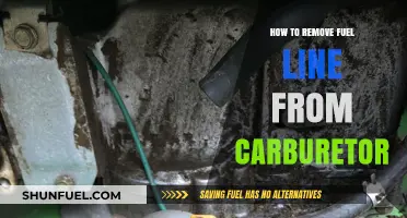 Fuel Line Removal: A Step-by-Step Guide for Carburetor Maintenance