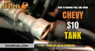 Chevy S10 Fuel Line Removal: A Step-by-Step Guide