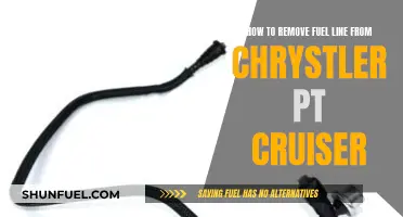 Removing Fuel Lines: Chrysler PT Cruiser Guide