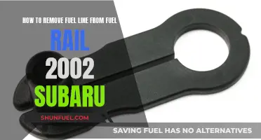 Removing Fuel Lines from 2002 Subaru Fuel Rail: Step-by-Step Guide